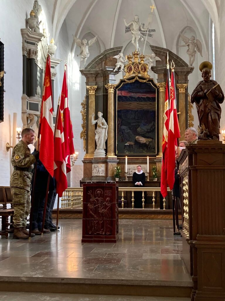 DANMARKS VETERANER KRONJYLLAND afholder Nytårsfestgudstjeneste i Sct. Mortens Kirke i Randers